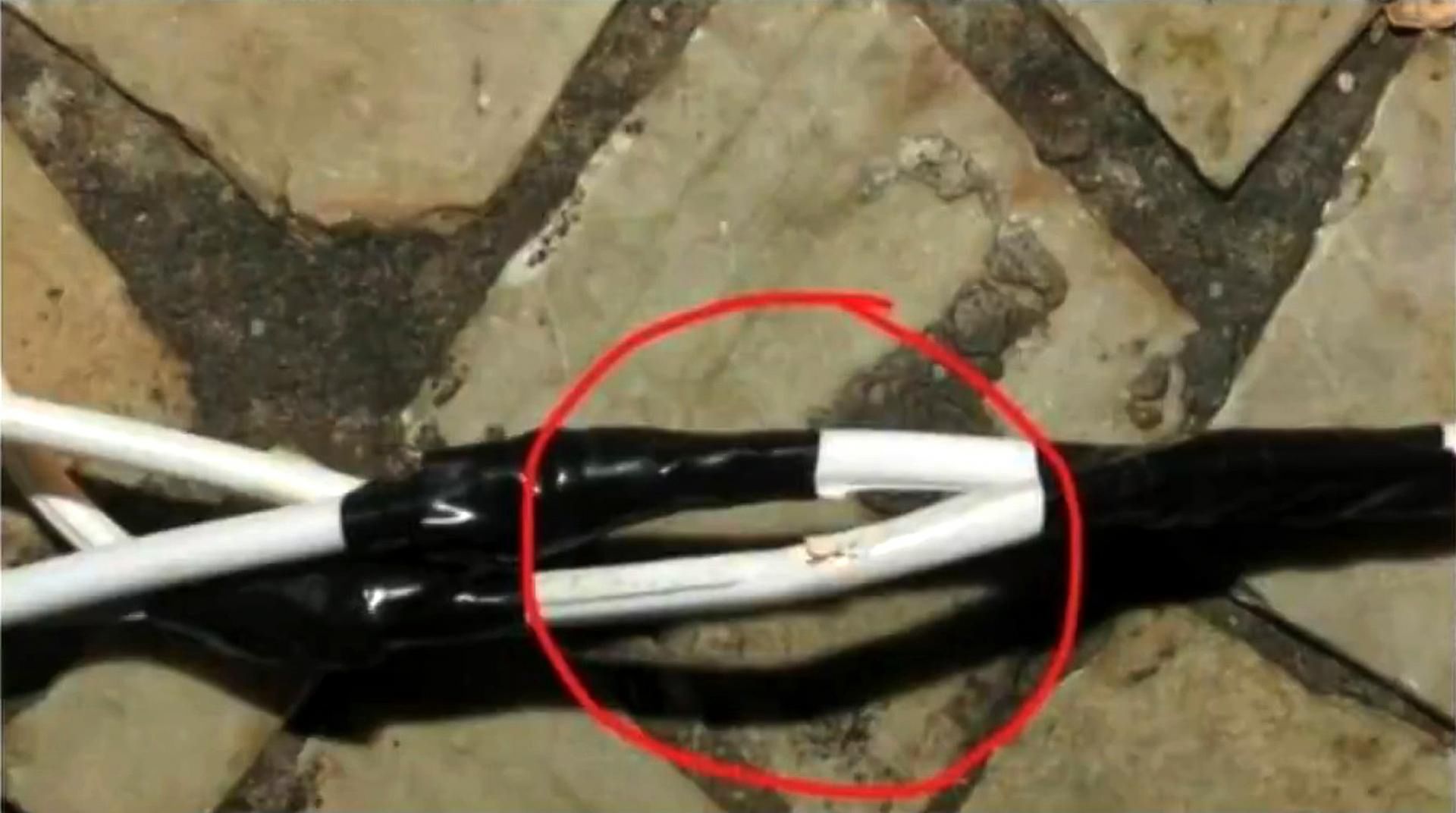 Kable, które mogły być przyczyną tragedii