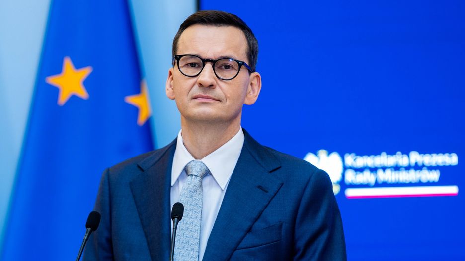 Konferencja premiera Morawieckiego i ministra Budy
03.07.2023 Warszawa Konferencja prasowa Mateusza Morawieckiego
fot. Andrzej Iwanczuk/REPORTER
N/z: Mateusz Morawiecki
Andrzej Iwanczuk/REPORTER