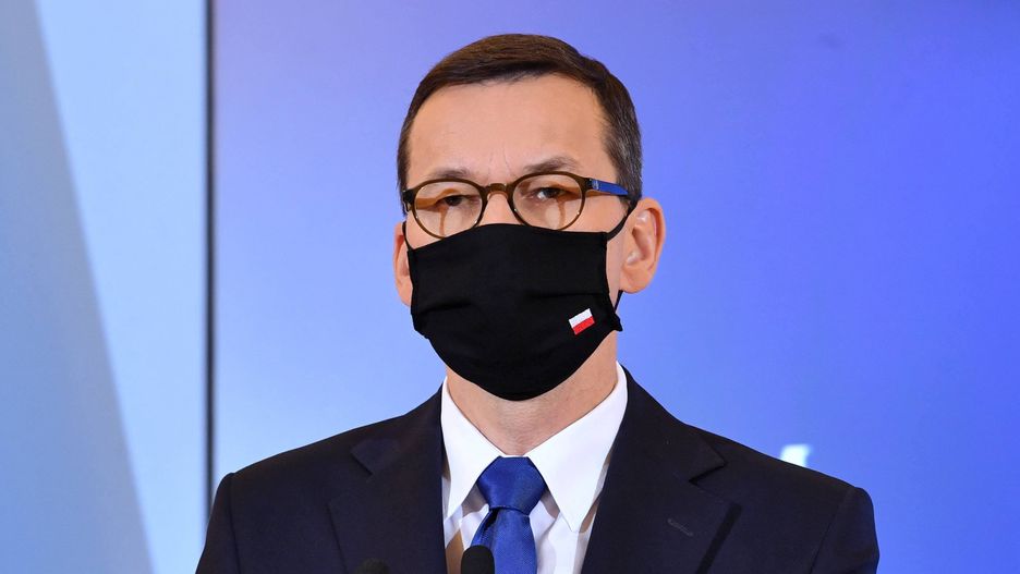 Koronawirus w Polsce. Konferencja premiera Mateusza Morawieckiego (zdjęcie ilustracyjne)