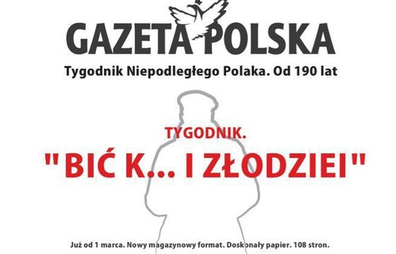 KER: reklama „Gazety Polskiej” z cytatem z Piłsudskiego zachęcała do aktów przemocy