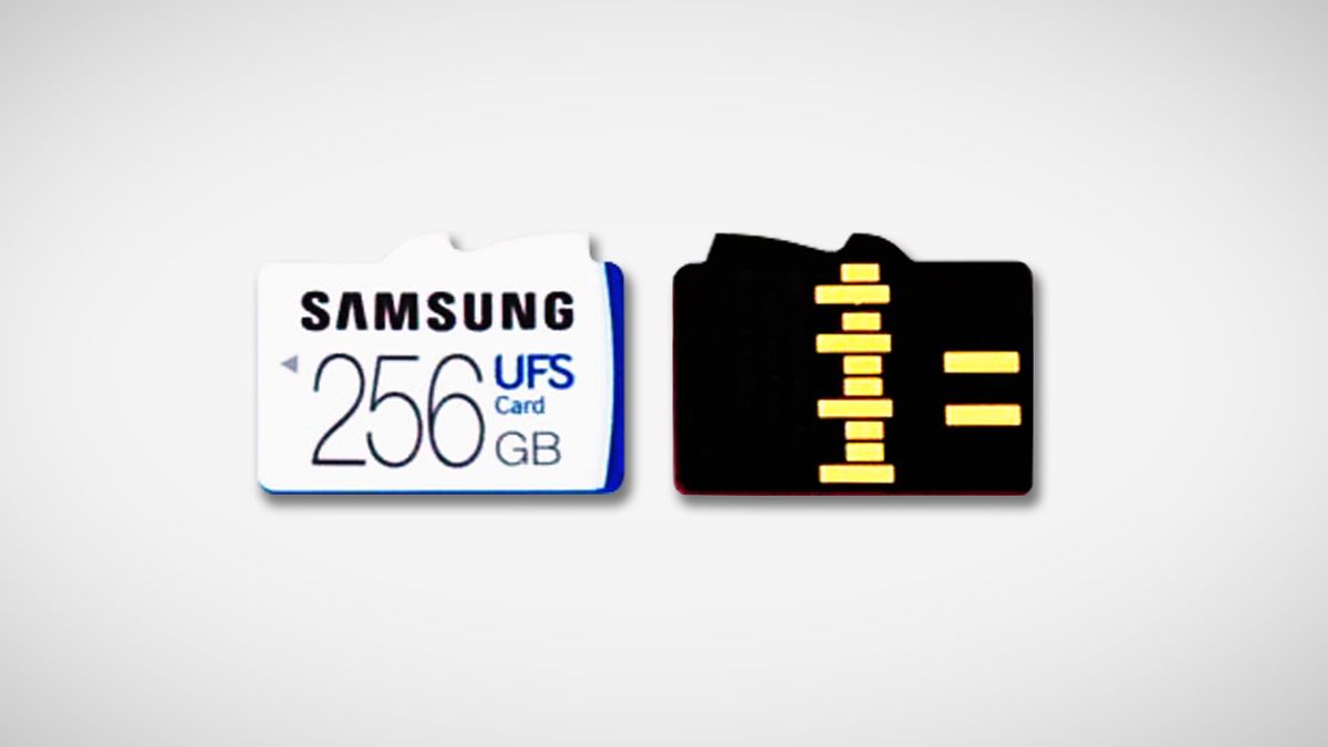 Samsung prezentuje UFS - następcę kart microSD 1