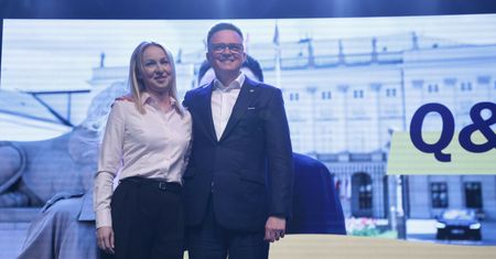 Żona Hołowni na emeryturze. "To ostatni moment"