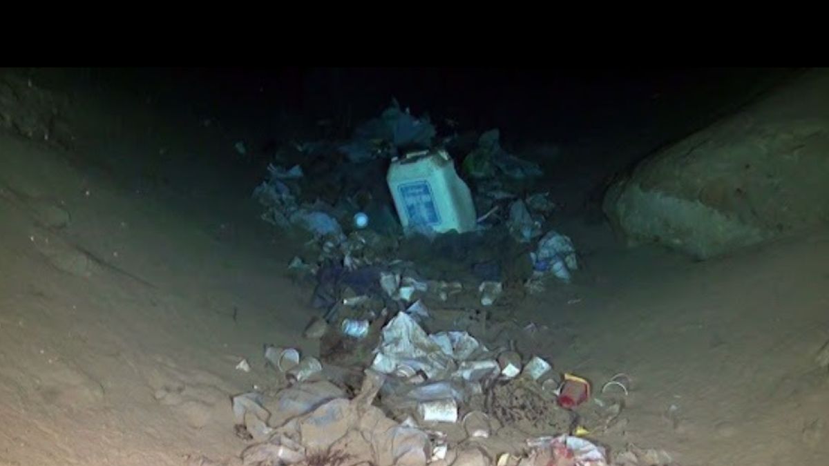 Tony śmieci w najgłębszym punkcie Morza Śródziemnego