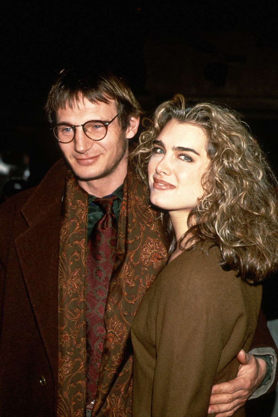 Liam Neeson i Brooke Shields
