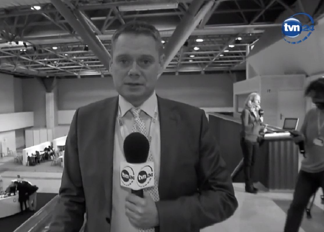 Rafał Poniatowski nie żyje. Dziennikarz TVN24 miał 48 lat