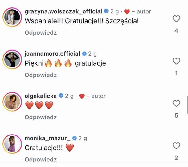 Życzenia ślubne dla Marty Wierzbickiej