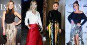 Spódnice wieczorowe zamiast sukienek? Tak noszą je gwiazdy