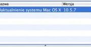 Aktualizacja Mac OS X 10.5.7 i obsługa nowych aparatów