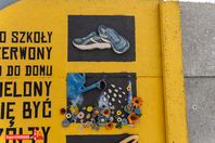 Chodzieskie murale, Chodzież, mural, ceramika, grafika