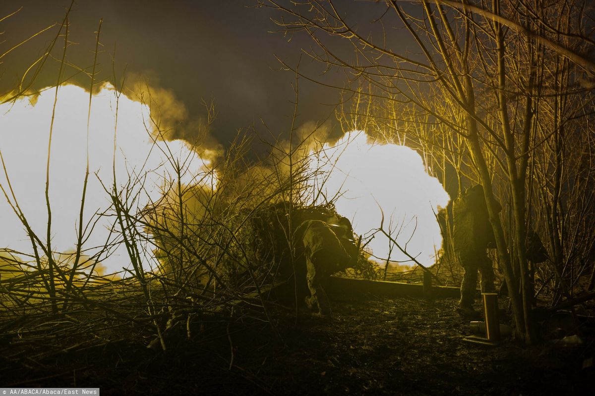 Wojna w Ukrainie. Zdjęcie ilustracyjne