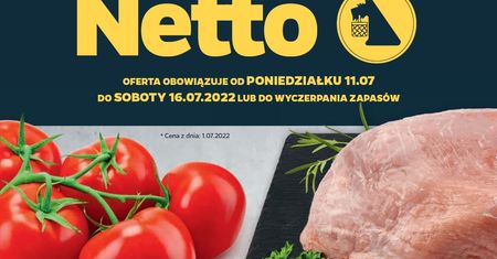 Netto nowa gazetka 11.07-16.07. Promocje w Netto od poniedziałku 11 lipca
