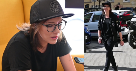 Niepozorna Klaudia Marchewka przemyka niezauważona przez paparazzi