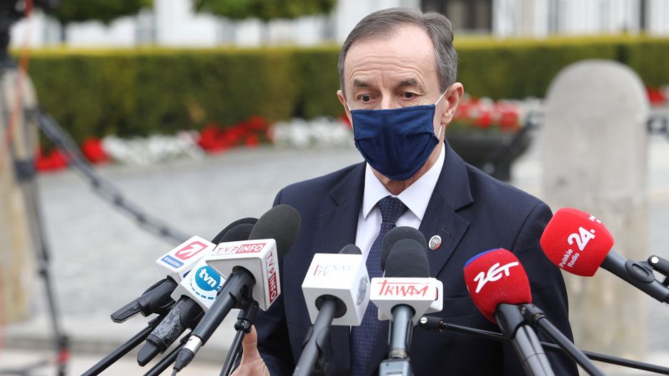 Marszałek Senatu Tomasz Grodzki poinformował o przesunięciu zaplanowanego posiedzenia izby