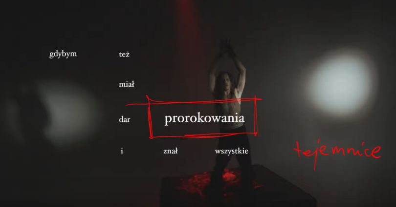 Michał Szpak stworzył własną wersję Listu do Koryntian