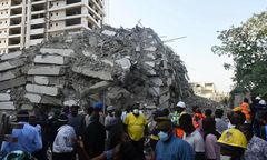 Katastrofa w Nigerii. Zawalił się 21-piętrowy apartamentowiec