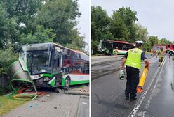 Autobus wjechał w ludzi na przystanku. Wciągnęło ich pod pojazd