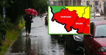 Dolny Śląsk: Czerwony alarm przez ulewy. "Mogą prowadzić do zalań”