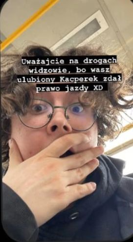 Mateusz Pawłowski zdał prawo jazdy