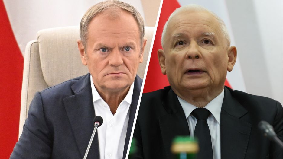 Donald Tusk i Jarosław Kaczyński