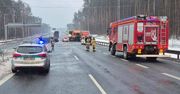 Zawiercie: Poważne zdarzenie drogowe na obwodnicy. Zderzenie czterech pojazdów i blokada trasy