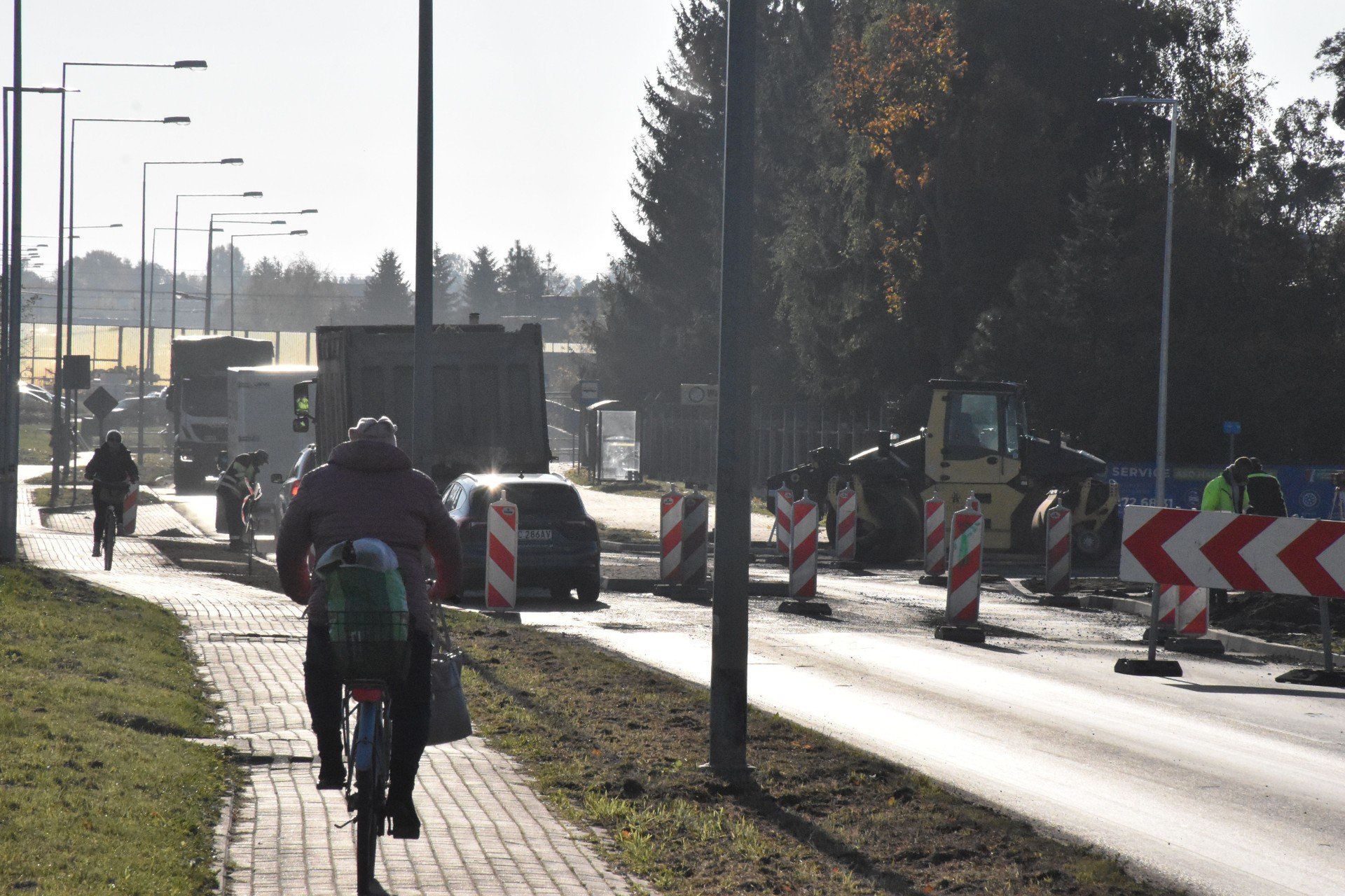 Przebudowa skrzyżowania w ciągu DW 515 w Malborku