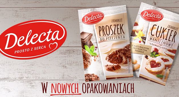 Delecta w nowych opakowaniach reklamowana „prosto z serca” (wideo)