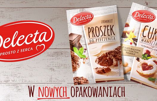 Delecta w nowych opakowaniach reklamowana „prosto z serca” (wideo)