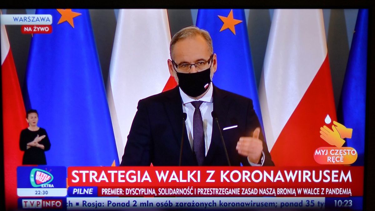Adam Niedzielski zabrał głos ws. maseczek