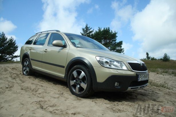 Skoda Octavia Scout 4x4 2,0 TDI DSG - marzenie taty [test autokult.pl]