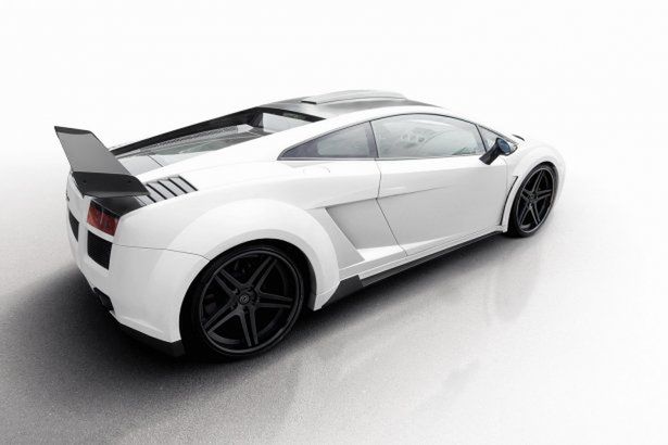 Lamborghini Gallardo z poszerzającym pakietem Prior Design