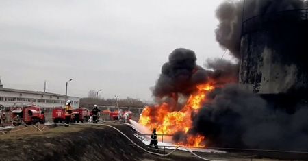 Pożar w rosyjskim Biełgorodzie. To utrudni atak Rosji na Charków?