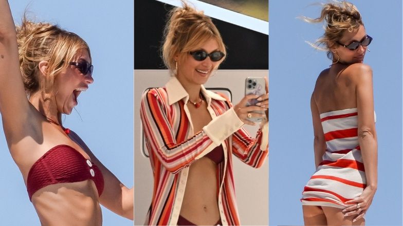 Bella Hadid w bikini na jachcie 