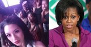 Michelle Obama z córkami przyłapane na selfie!