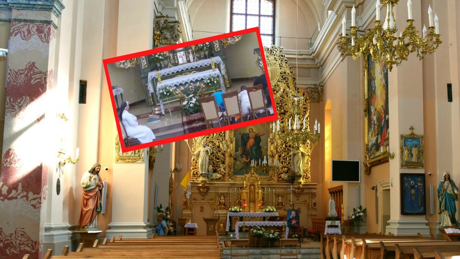 Skandal w kościele.