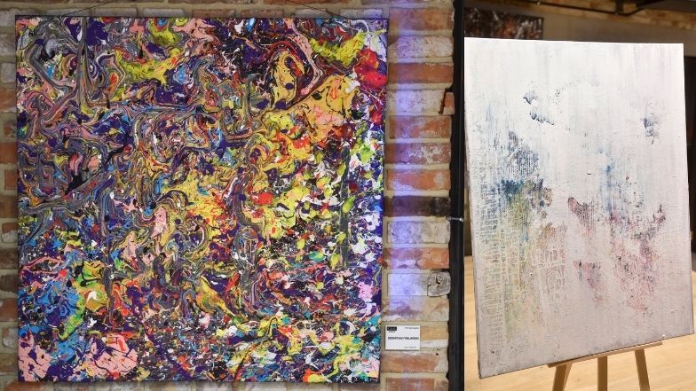 Tak wyglądał wernisaż Sebastiana Fabijańskiego