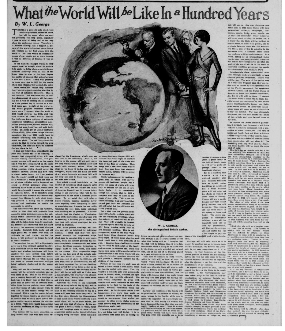 "The New York Herald" - esej George'a.