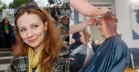 Ewelina Flinta zafundowała sobie ostre cięcie. Internauci są zachwyceni: "A co to za ruda nastolatka?"