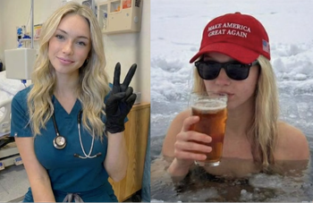 Ona nie istnieje. Zwolennicy MAGA dali się nabrać, student zarobił