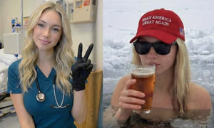 Ona nie istnieje. Zwolennicy MAGA dali się nabrać, student zarobił