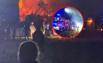 Widział, jak jego sąsiad ginie w płomieniach. Nie przeżył widoku