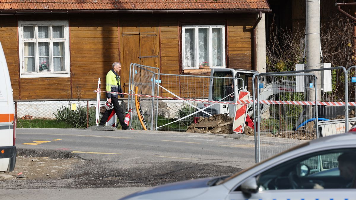 Miejsce uszkodzenia gazociągu
Tylmanowa