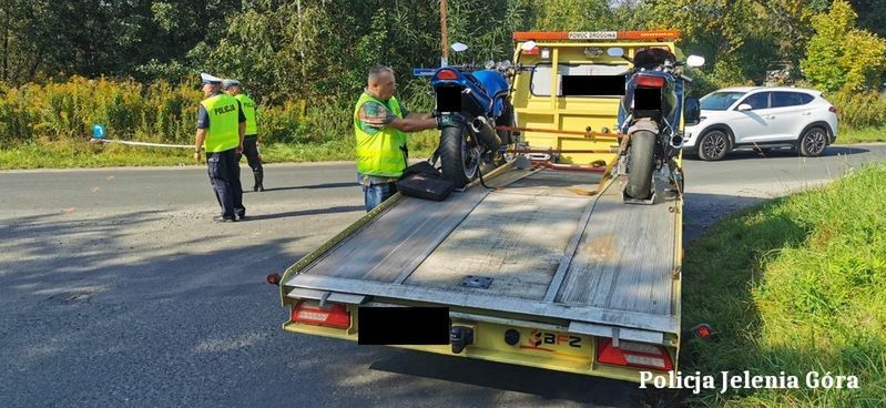 Motocykliści pod lupą. Drogówka wyłapuje kierowców bez uprawnień