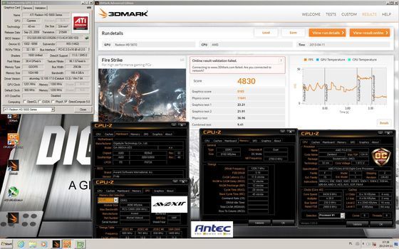 Gigabyte Dig for Victory konkurs podkręcania Xtreme Addict wynik 3DMark Fire Strike