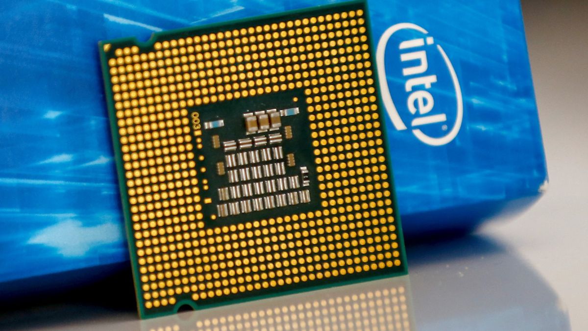 ANTALYA, TURKEY - DECEMBER 6: Intel processor chip for Samsung is seen in this illustration photo in Antalya, Turkey on December 06, 2019. (Photo by Mustafa Ciftci/Anadolu Agency/Getty Images)