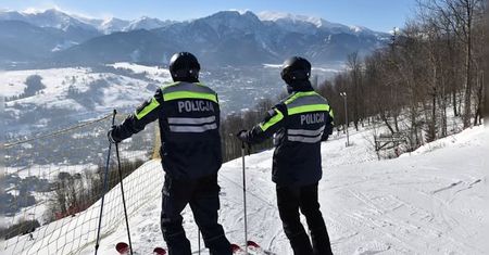 Narciarz miał 2,3 promila. Interwencja policji na stoku