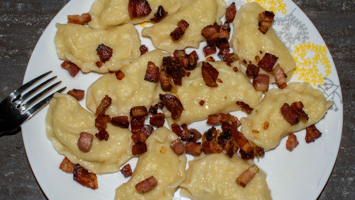 Pierogi z dziczyzną