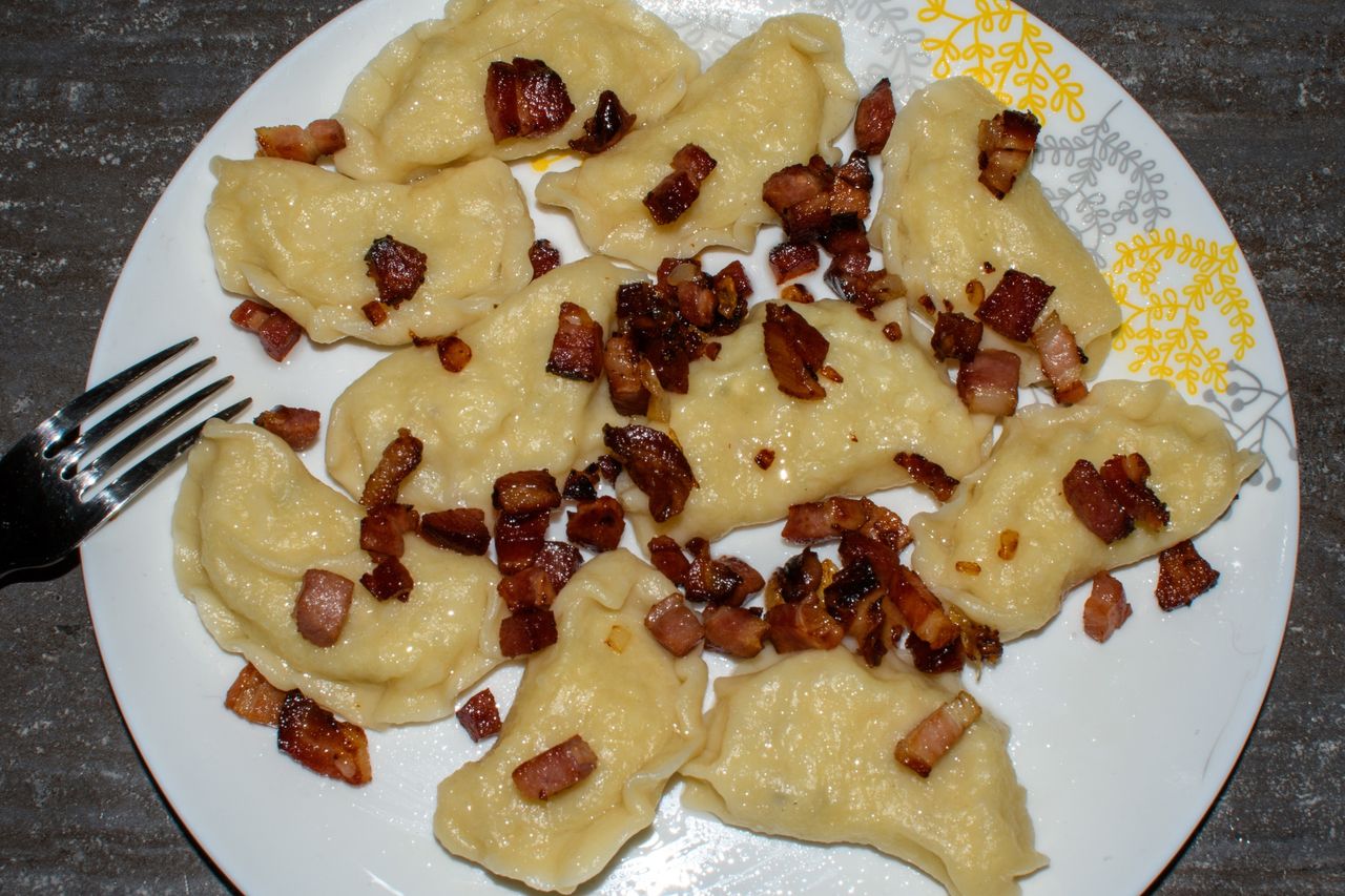 Pierogi z dziczyzną