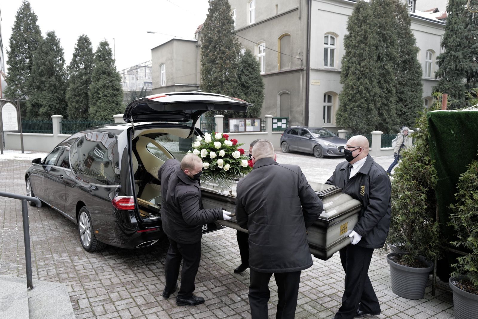 Pogrzeb Andrzeja Rozpłochowskiego