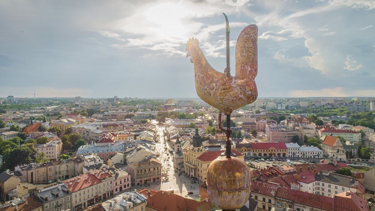 Lublin z lotu ptaka