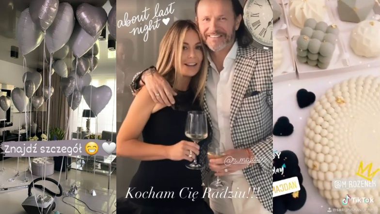 Małgorzata Rozenek chwali się imprezą urodzinową Radosława Majdana